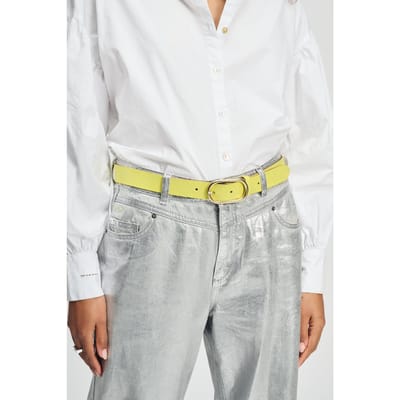 POM Amsterdam Belt - Summer Lime Size: 75 | Belts Outlet | Dames | Geel
