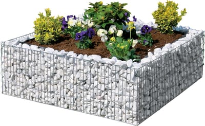 Vierkante plantenbak L120xD120xH40cm