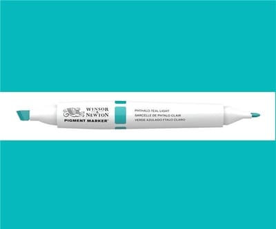 Winsor & Newton Pigment Marker Phthalo Teal Light 0202/067