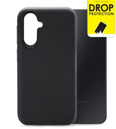 My Style Hoesje geschikt voor Samsung Galaxy A17 MagSafe Telefoonhoesje Hardcase | My Style Magsafe Tough Backcover Shockproof | Geschikt voor MagSafe | Geschikt voor Draadloos Opladen met Magnetische Ring | Geschikt voor MagSafe Case - Zwart