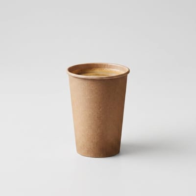 KURTT Koffiebekers To Go 300ml (12oz) - Kraft Karton - Slim Model - 1000 stuks