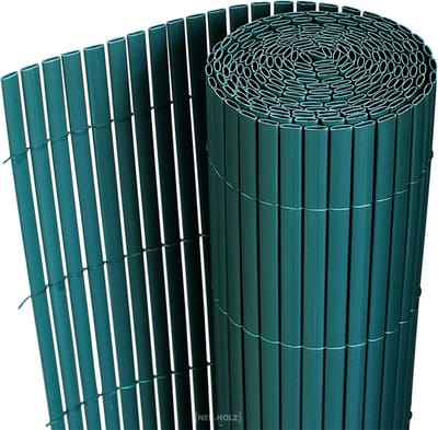 Flexibele tuinscherm balkonscherm PVC 1,5x3 m groen