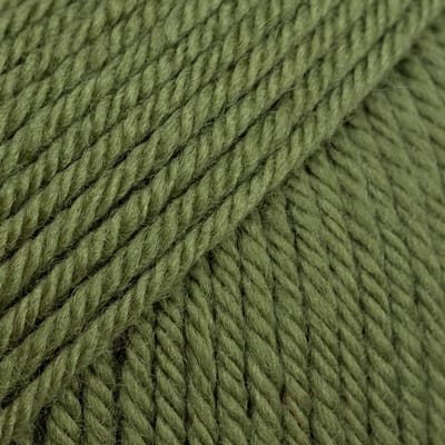 DROPS Daisy Uni Colour - 17 mosgroen - Merino Garen
