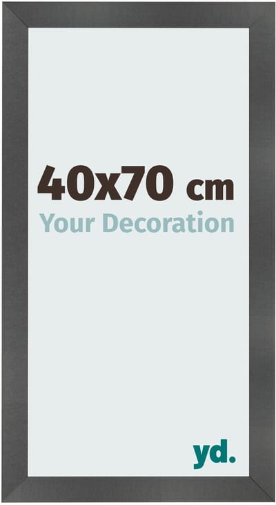 Your Decoration - Fotolijst 40x70 cm - MDF - Zwart Mat - Pisa