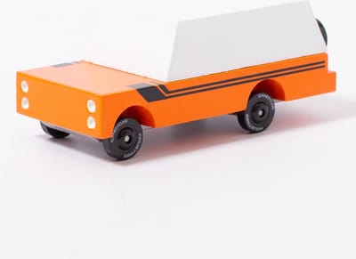 Candycar World: RIO GRANDE MULE Orange (T018) 8,4x4,1x3cm, wooden diecast, magnetic, in giftbox, 3+