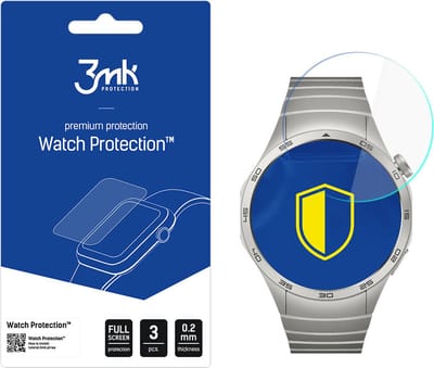 3mk Hybrid Glass Watch Protection FlexibleGlass for Huawei Watch GT 4 46mm