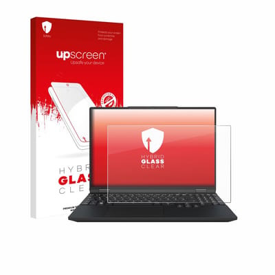 upscreen - Screenprotector voor Tuxedo InfinityBook Max 15 Gen 10 - Folie Beschermfolie Beschermglas transparant