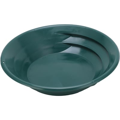 380mm Gouden Pan Handmatig Pannen Zand Zeven Classificeerbak Goud Wassen Accessoire Groen