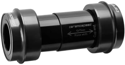 Ceramicspeed Pf30 Shimano Gravel Coated Trapaslagers Zwart 68 mm