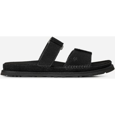 UGG GOLDENGAZE SLIDE, 1178590-BLK, Female Flip Flops, Clogs, Black