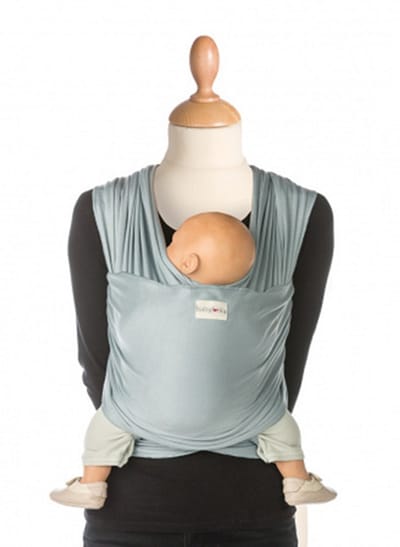 Babylonia TRICOT SLEN BAMBOO Draagdoek Baby - 500 cm - Blue Fog