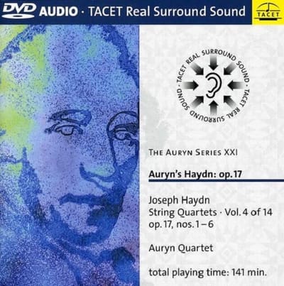 Haydn: String Quartets Vol. 4 of 14, op. 17 Nos. 1-6 (DVD-Audio)