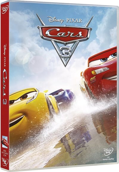 Walt Disney Pictures Cars 3 DVD Engels, Italiaans, Turks