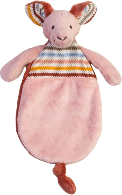 Happy Horse Kangoeroe Katey Knuffeldoekje - Roze/Multi - Baby cadeau