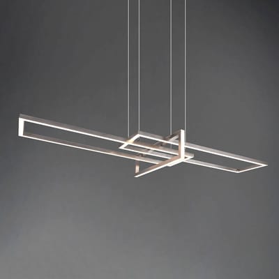 Trio Lighting LED hanglamp Salinas, 3.000 K, nikkel mat