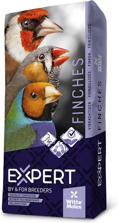 Witte Molen - Binnenvogelvoer - Vogel - Expert Kapoetsensijzen 15kg - 1st