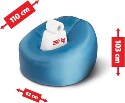 Solacis Opblaasbare bank - opblaasbare zetel - Opblaasbare sofa - Campingbank - Draagbaar - Must have!