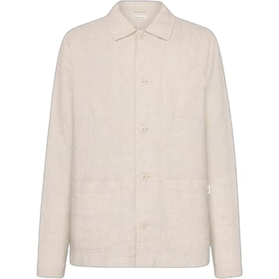 Linnen overshirt KnowledgeCotton Apparel