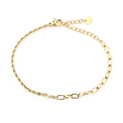 Go Dutch Label ketting kruis N8817 Rosé