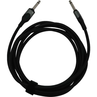 DK Gitaar Aansluitkabel Instrumentkabel Ruisonderdrukking Audiokabel 6.35mm Mannelijke Jack Audiokabel voor Elektrische Gitaar Basgitaar AC-03 black