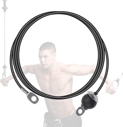 3M fitnesskabels, -draden, -apparaten, doe-het-zelf fitnessapparatuur, fitnessaccessoires voor thuis en katrolsystemen kunnen worden gebruikt om spieren op te bouwen.