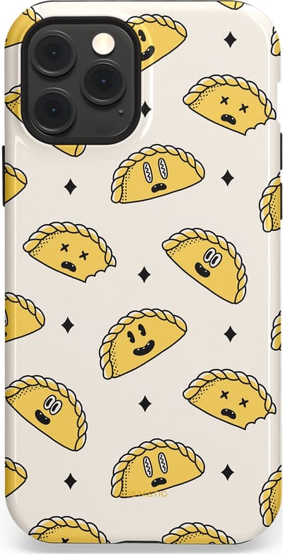 Casetastic Hoesje Geschikt voor Apple iPhone 12/12 Pro Magsafe - Stijlvolle Beschermende Duo-layer Case - Pastei gerei