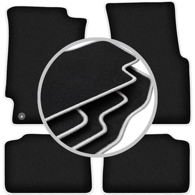 CARLUX-SILVER automatten voor: Honda Civic V hatchback (1991-1996)