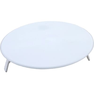 Afdekplaat - zelfklemmend - rond - Ø95 mm - wit