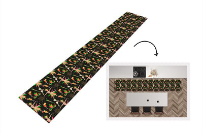 Keukenloper - Loper keuken - Brazilië - Carnaval - Patroon - 300x50 cm - Keukenloper vinyl