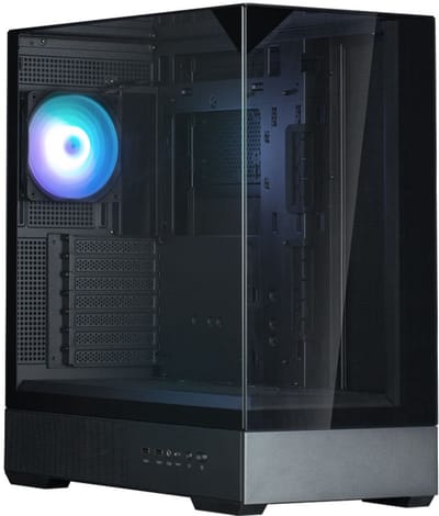 PC-behuizing - ZALMAN - P40 Prism - Zonder voeding - Mid-tower - ATX-formaat - Zwart