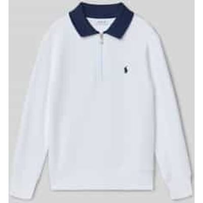Regular fit sweatshirt van katoenmix