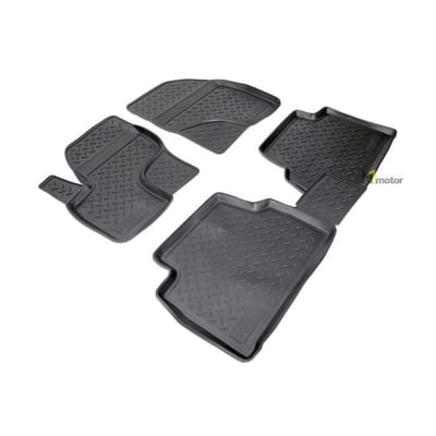 NORM Liners | Tapis De Sol En Caoutchouc TPE Toutes Saisones Pour Ford Kuga 2008-2012 noir