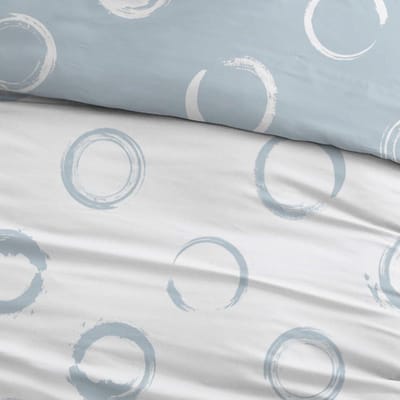 Sleepnight Dekbedovertrek Katoen Aniek Blue - 200 x 200/220 cm + 2 kussenslopen - [Blauw]