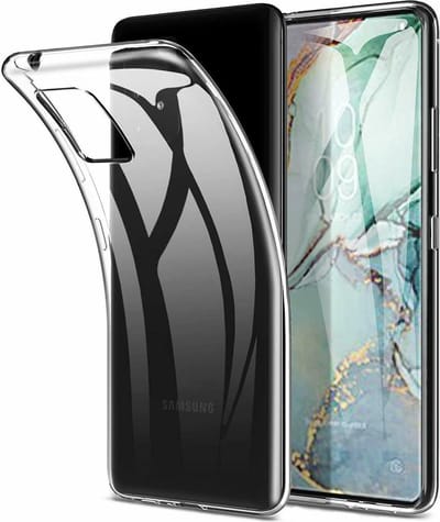Soft Backcover Hoesje Geschikt voor: Samsung Galaxy S10 Lite 2020 - Silicone - Transparant
