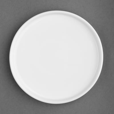 Olympia Whiteware Platte Ronde Borden 210 Mm (6 Stuks) - Olympia FW813 - Restaurant - Hotel - Professioneel