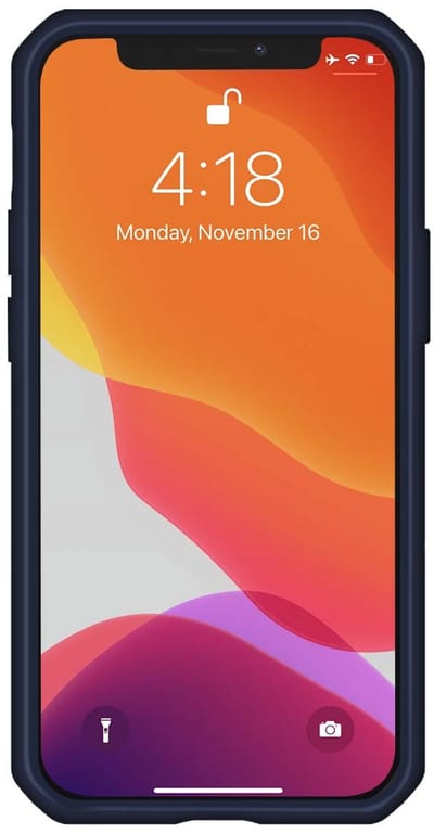 Itskins, Hoesje geschikt voor iPhone 14 Pro - Ballistic Nylon R Versterkt, Blauw
