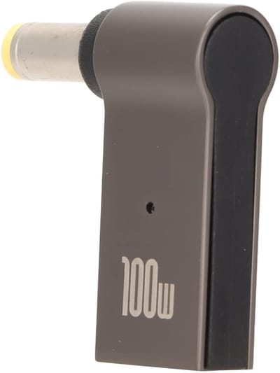 Dailygoody - High-Power DC Lader - Laptop Oplader - Aluminium Design - Ulti Portability - Snellader - Ideaal voor Werk en Reis - 5,5 x 2,5 mm