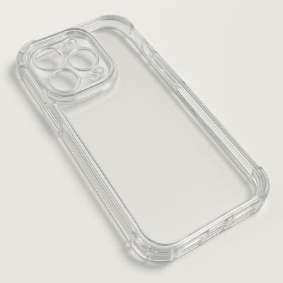 Ceezs TPU Shock case geschikt voor iPhone 14 Pro Max – Transparant