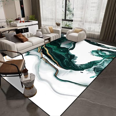 Modieus Luxe Marmer Tapijt voor Woonkamer Decoratie Huis Moderne Kleden voor Slaapkamer Antislip Wasbare Lounge Vloermatten 200*230cm