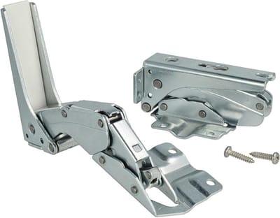 Deurscharnier Koelkast - Reparatieset Deur - Keukenonderhoud - Zelfreparatie Set - 95 x 5 x 4 cm - Zilver