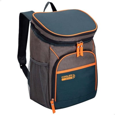 SnelShoppen - Koeltas 15L - Ideaal voor Camping, Picknick, Strand & Feest - Lichtgewicht, Duurzaam, Waterdicht - Blauwe Koeltas voor Koele Dranken en