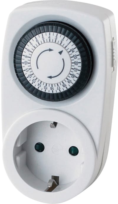 Tijdschakelaar - Analoge Schakelklok - 3500W - Wit | Nederland