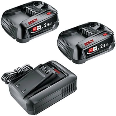 Bosch Home and Garden 1600A031T5 1600A031T5 Accu en acculader voor gereedschap 2.5 Ah