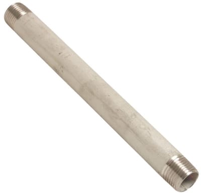 RVS Draadnippel 2 1/2", 100mm, V4A - Hoge kwaliteit