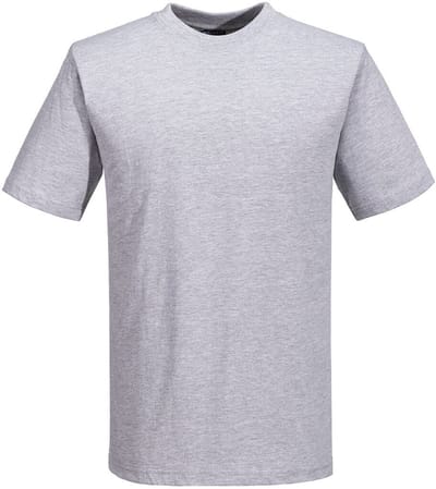 Portwest Turijn Premium T-Shirt B195 - Grijs gemêleerd - XXL