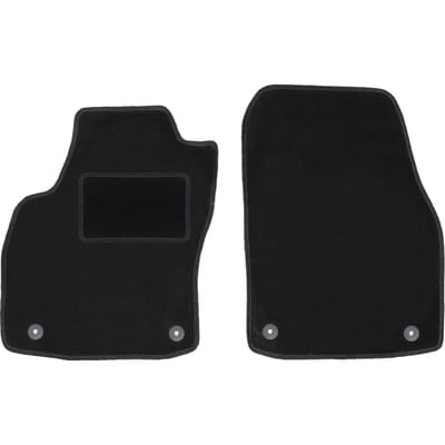 Voormatten zwart voor: Opel Astra H sedan, hatchback, stationwagen, TwinTop, cabrio, coupé (2003-2010)