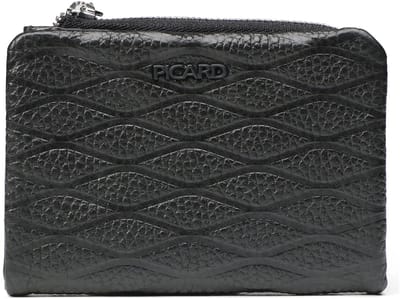 Picard Lille 1 Portemonnee Leer 12.5 cm - Dames - Horizontaal - schwarz