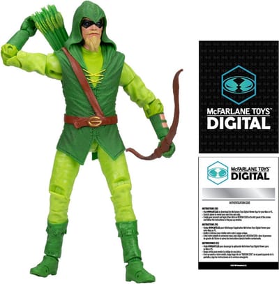 DC Direct - McFarlane Toys Digital Action Figure Arrow (Longbow Hunter) 18 cm Wave 2