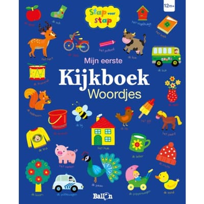Mijn Eerste Kijkboek Woordjes - Stap Voor Stap