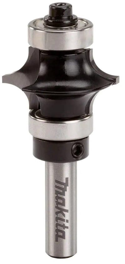 Makita D-11710 Freesbit Kraalprofielfrees + lager S 8mm 28,58x15,88mm R6,35
